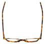 Top View of Eyebobs Been There 2291-19 Oval Designer Reading Glasses Tortoise Brown Gold 45mm