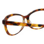 Close Up View of Eyebobs CPA 2738-19 Cateye Designer Reading Glasses Matte Tortoise Brown Gold 51mm