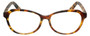 Front View of Eyebobs CPA 2738-19 Designer Bi-Focal Prescription Rx Eyeglasses in Matte Tortoise Havana Brown Gold Unisex Cateye Full Rim Acetate 51 mm