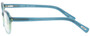 Side View of Eyebobs CPA 2738-59 Designer Bi-Focal Prescription Rx Eyeglasses in Blue Green Crystal Fade Unisex Cateye Full Rim Acetate 51 mm