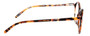 Side View of Eyebobs Barbee Q 2603 30 Women Cateye Reading Glasses Orange Tortoise Brown 49mm