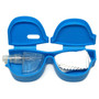Calabria Kool Klean Eyeglasses Lens Cleaner Kit Blue 15 ml Cleaning Spray, White Micro-Fiber Cleaning Cloth Eyewear Cleaning