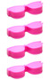 Calabria Kool Klean 4 Pack Eyeglass Lens Cleaner Kit Pink 15 ml Cleaning Spray, White Microfiber Cleaning Cloth Cleaning Kit