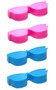 Calabria Kool Klean 4 Pack Eyeglasses Lens Cleaner Kit Pink/Blue 15ml Cleaning Spray, Microfiber Cleaning Cloth Cleaning Kit