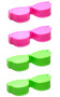 Calabria Kool Klean 4 Pack Eyeglasses Lens Cleaner Kit Pink/Green 15ml Cleaning Spray, White Cleaning Cloth Eyewear Cleaning