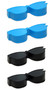 Calabria Kool Klean 4 Pack Eyeglasses Lens Cleaner Kit Blue/Black 15ml Cleaning Spray, White Cleaning Cloth Eyewear Cleaning