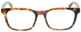 Front View of Eyebobs C See Through Reading Glasses Lt Tortoise Havana Brown Gold Crystal 52mm