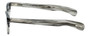 Side View of Eyebobs Total Wit Round Designer Reading Glasses Grey Marble Fade Crystal 46 mm