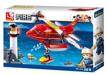 B0629 FIRE PLANE SCENE 354 PCS
