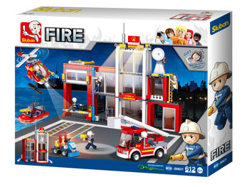 B0631 FIRE STATION 612PCS