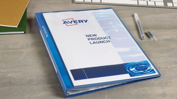 Avery 15800 Picture View 2 Ring Binder Blue Avery 15800 Picture View 2 Ring Binder Blue
