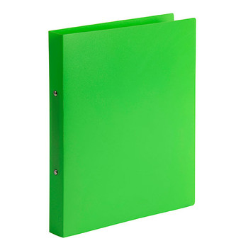 MARBIG® A4 PP RING BINDER 2D 25MM LIME MARBIG® A4 PP RING BINDER 2D 25MM LIME
