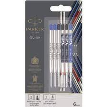 Parker Jotter Refills Discovery 6 Pack Parker Jotter Refills Discovery 6 Pack