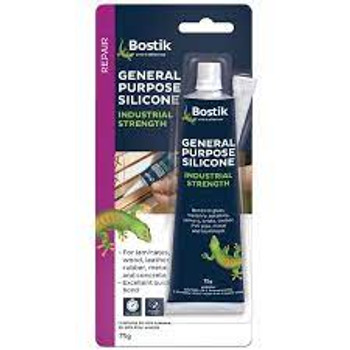 Bostik General Purpose Silicone Industrial Glue 75g Bostik General Purpose Silicone Industrial Glue 75g