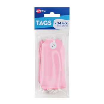 Avery Pastel Pink Tags Avery Pastel Pink Tags