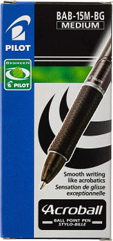 Pilot BegreeN Acroball Retractable Ballpoint Pen Medium Black 10 Pack Pilot BegreeN Acroball Retractable Ballpoint Pen Medium Black 10 Pack