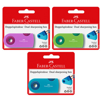 Faber-Castell Double Hole with Catch Sharpener  Faber-Castell Double Hole with Catch Sharpener
