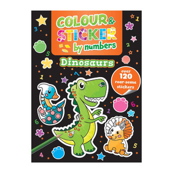 Colour & Sticker by Numbers: Dinosaurs Colour & Sticker by Numbers: Dinosaurs