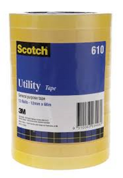 Utlitiy Tape Tower  610 24mm x 66m 6 Rolls Utlitiy Tape Tower  610 24mm x 66m 6 Rolls
