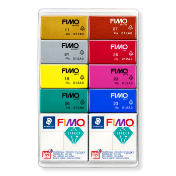 FIMO Effect 8013 C 'Mixing Pearls' 2 x 57g blocks and and 8 half blocks à 25g