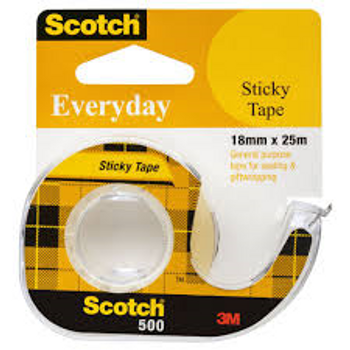 Invisible Tape 501 Dispenser 18mm x 25m  Invisible Tape 501 Dispenser 18mm x 25m