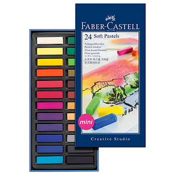 Faber-Castell Soft Pastels Mini 24 Pack Faber-Castell Soft Pastels Mini 24 Pack