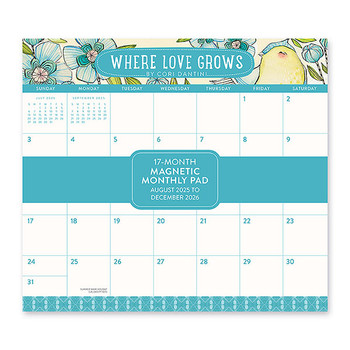 Orange Circle 2026 Where Love Grows Magnetic Planner 244x216mm Orange Circle 2026 Where Love Grows Magnetic Planner 244x216mm