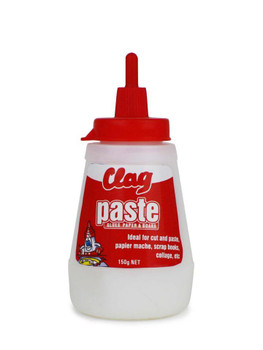 Clag Paste 150g Net with Brush  Clag Paste 150g Net with Brush