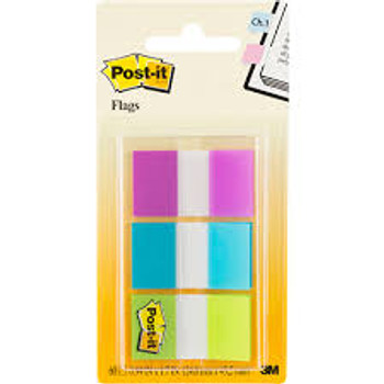 Post it Flags 680-PBG  ( 20 x 43.2mm ) 3 Colours x 20 Tabs Post it Flags 680-PBG  ( 20 x 43.2mm ) 3 Colours x 20 Tabs