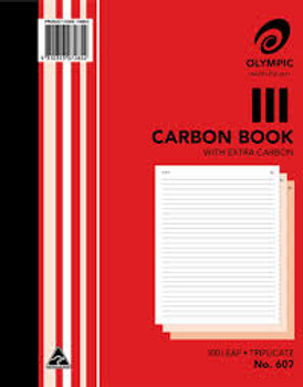 603 Olympic Carbon A4 Triplicate Feint Ruled Book 295 x 210 603 Olympic Carbon A4 Triplicate Feint Ruled Book 295 x 210