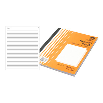 706 Olympic Carbonless Record Duplicate Book 250 x 200mm 706 Olympic Carbonless Record Duplicate Book 250 x 200mm
