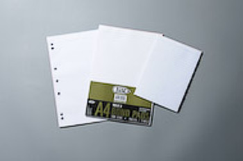 A4 100 sheet Bond Office pads ruled + 7 Hole 294 x 208mm PK10 A4 100 sheet Bond Office pads ruled + 7 Hole 294 x 208mm PK10