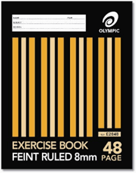 Exercise Book A5 Ruled 48 Pages Pk20 Olympic  Exercise Book A5 Ruled 48 Pages Pk20 Olympic