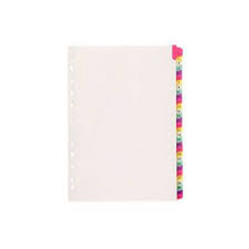 Dividers 31 Plastic Tab Fluoro Presentation A4  Dividers 31 Plastic Tab Fluoro Presentation A4