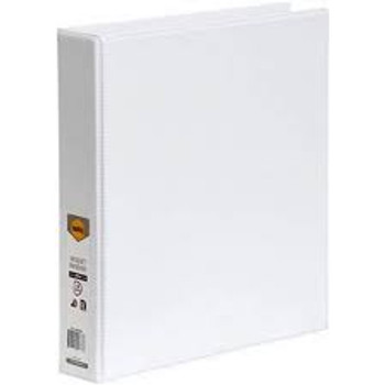 Binders Clear View Insert 4D Ring White 38mm Binders Clear View Insert 4D Ring White 38mm