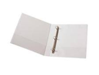 Binders Clear View Insert 3D Ring White 38mm Binders Clear View Insert 3D Ring White 38mm