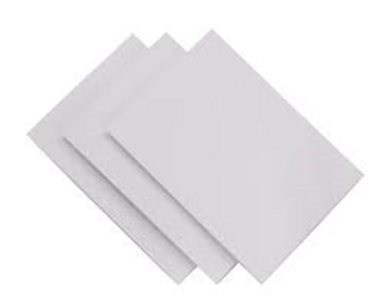 Cardboard 510 x 640 A2 white 10 sheet  Pk10 Cardboard 510 x 640 A2 white 10 sheet  Pk10