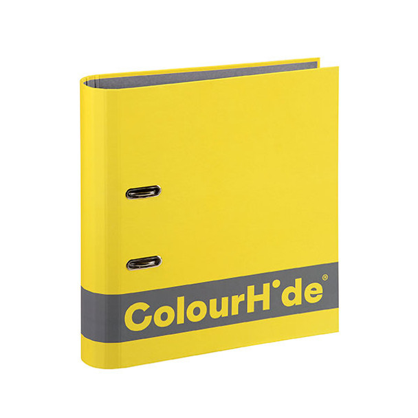 COLOURHIDE® SILKY TOUCH LEVER ARCH A4 70MM Yellow