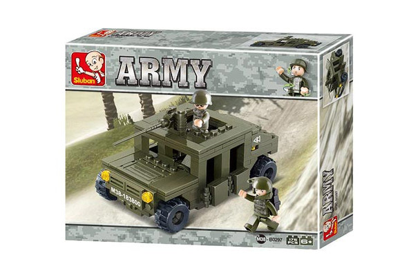 B0297 ARMY HUMMER SQUADCAR 175 PCS