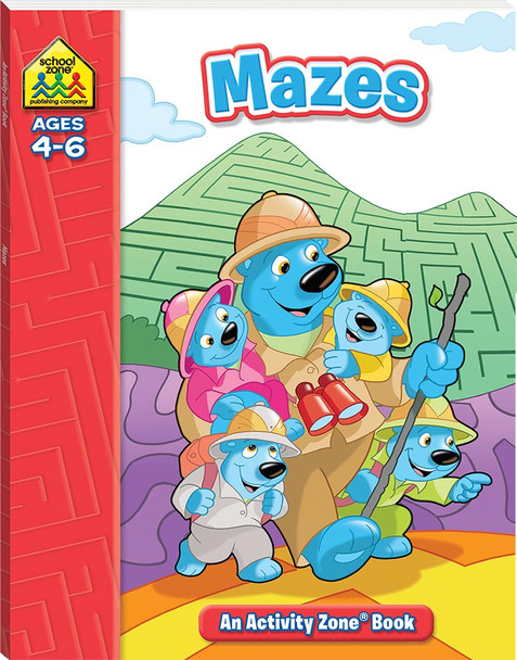 Mazes Activity Zone Book