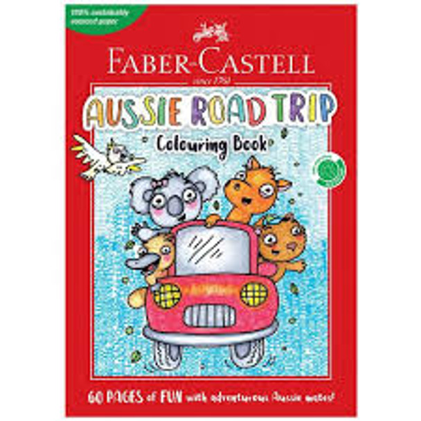 Faber-Castell Aussie Road Trip Colouring Book 60 Page