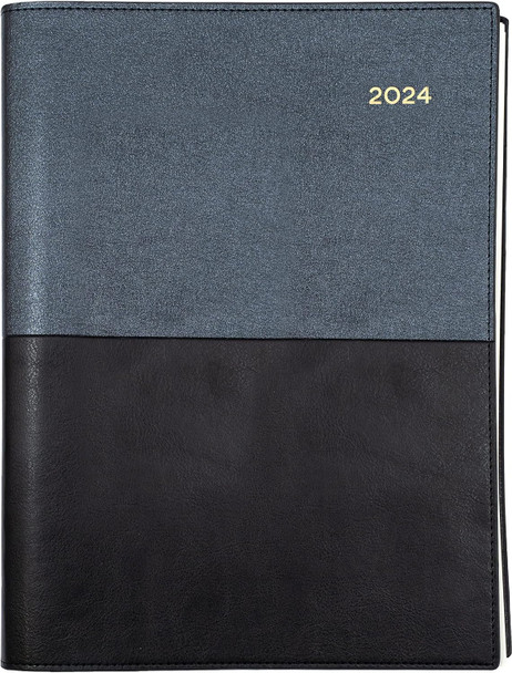 2024 Collins Vanessa 2024 Diary Day to Page A5 Black