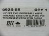 Bii 0925-05 1/2" Pvc Union Ball Valve Fpt