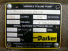 Parker Pvp60202r10 Hydraulic  Pd Series Axial Piston Pump