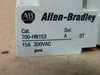 Allen Bradley 700-Hn153 Ser B Relay Socket 15A 300V 10A 250V Used Allen Bradley 700-Hn153 Ser B Relay Socket 15A 300V 10A 250V Used