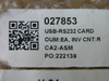 Mold Masters Usb-Rs232 Card E176756 Plc Module Card