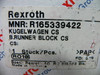 Rexroth R165339422 Linear Ball Bearing Carriage