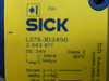 Sick - L27s-3D2450 Single-Beam Photoelectric Safety Switch
