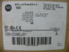 Allen Bradley 100C09ej01 100-C09ej01 Contactor 9 Amp 24 Vdc 50/60 Hz