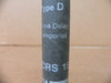 Gould Shawmut Crs-15 Fuse, Type D, Time Delay, 15A 600V